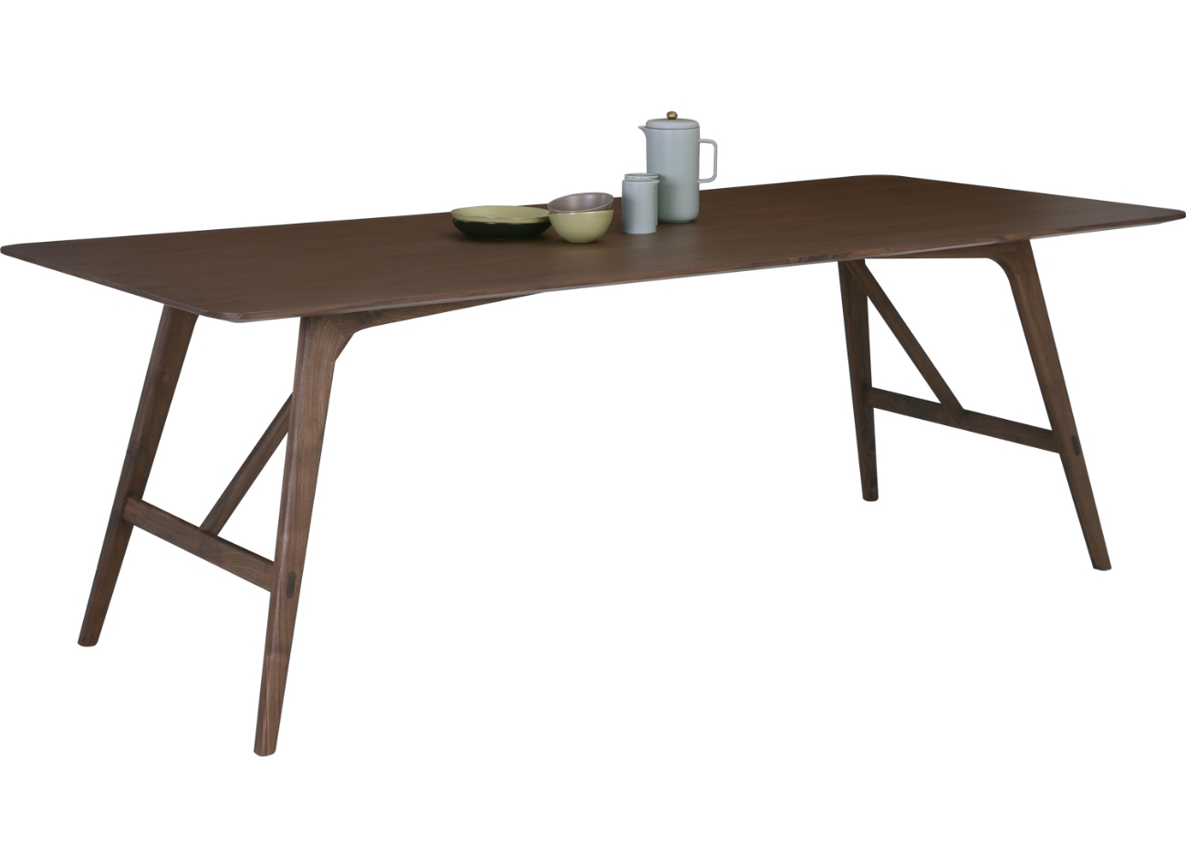 FIDE DINING TABLE, 2.2M - Repro Project Furniture